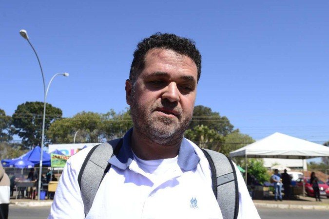 Cláudio saiu bem cedo da Estrutural para realizar o certame na Asa Norte 