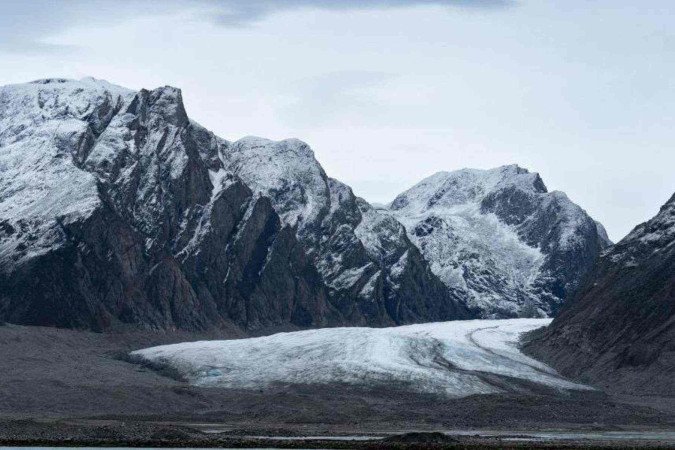 Este é a paisagem após o recuo de uma geleira -  (crédito: Getty Images)