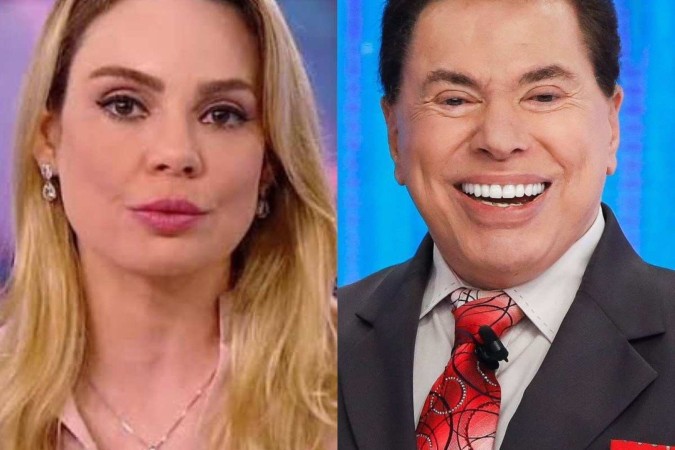 Rachel Sheherazade e Silvio Santos -  (crédito: Redes Sociais)