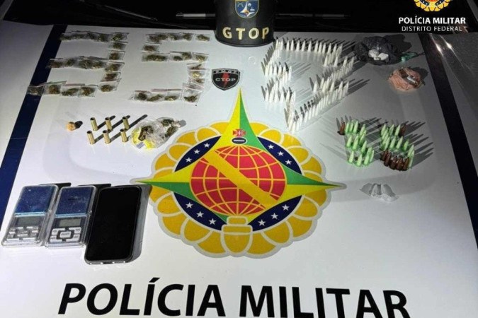 Polícia prende adolescente suspeito de tentativa de homicídio na Estrutural 
 -  (crédito: PMDF)