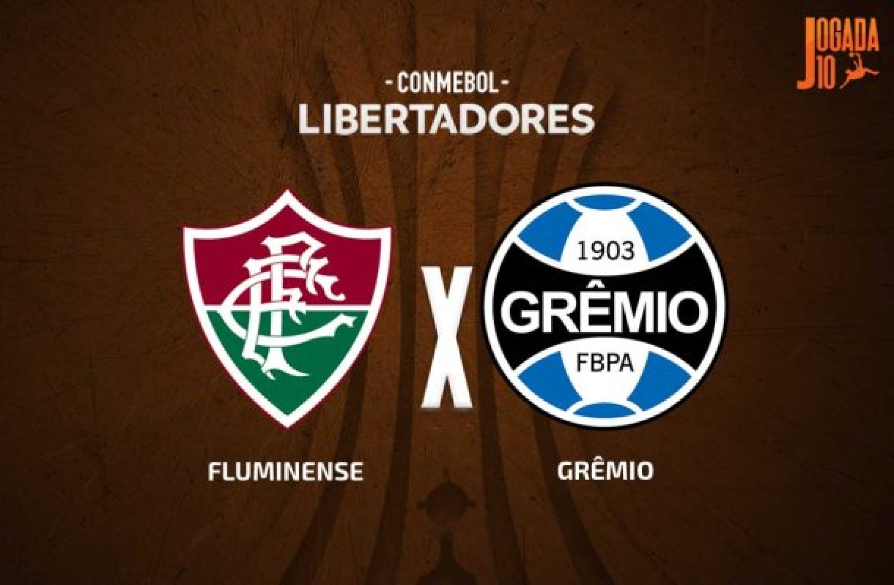 Fluminense X Grêmio -  (crédito: Foto: Arte Jogada10)