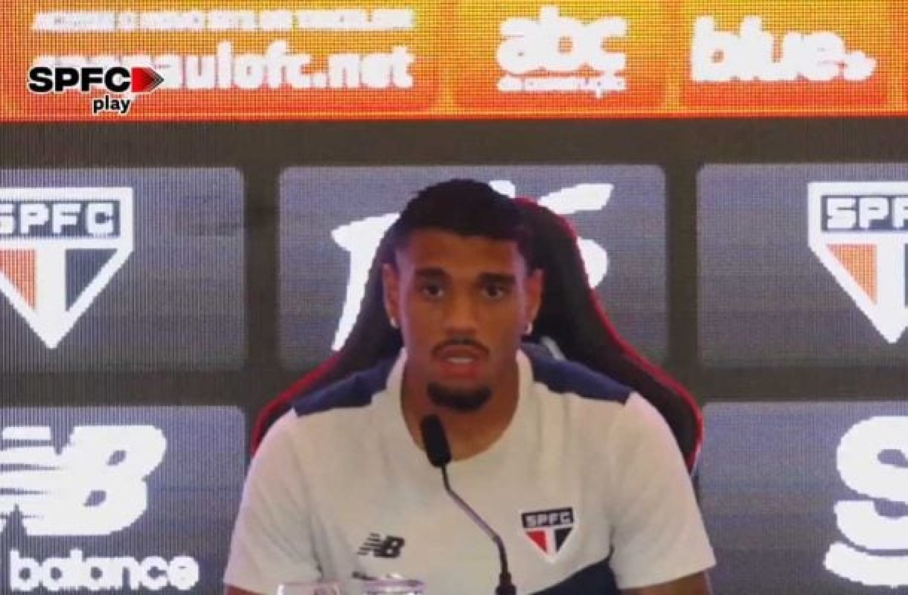 Ruan Tressoldi é apresentado no São Paulo: ‘Brilhou meus olhos’