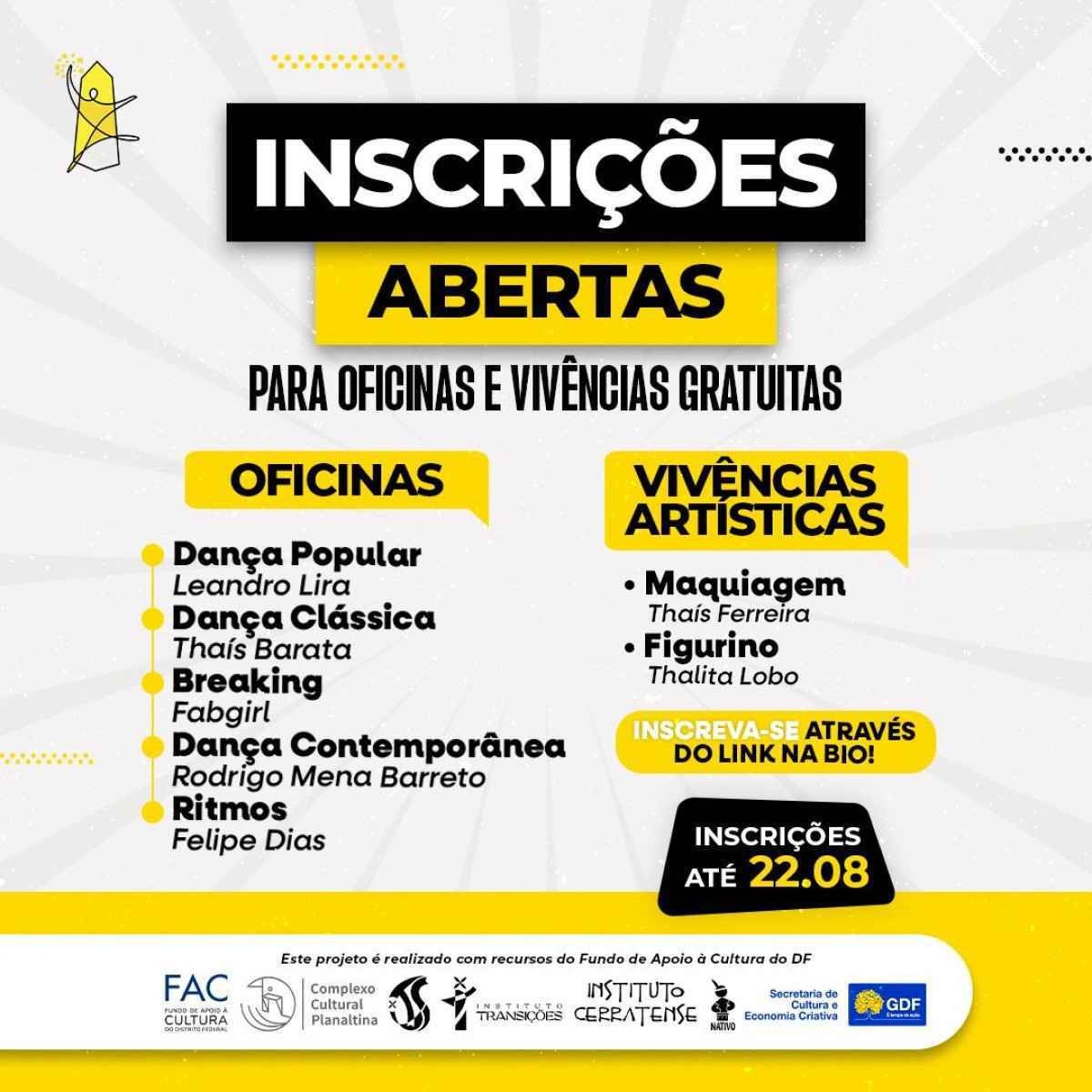 III Mostra de Dança de Planaltina está com inscrições abertas  