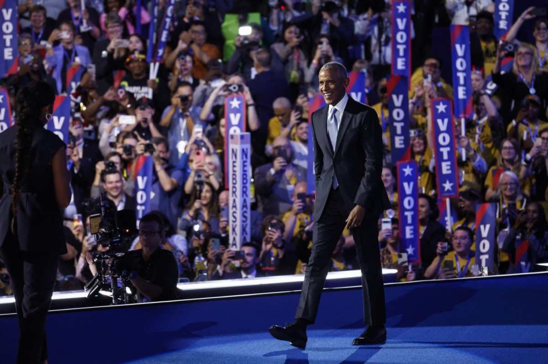 Obama participa da Convenção Democrata e adere à onda do 