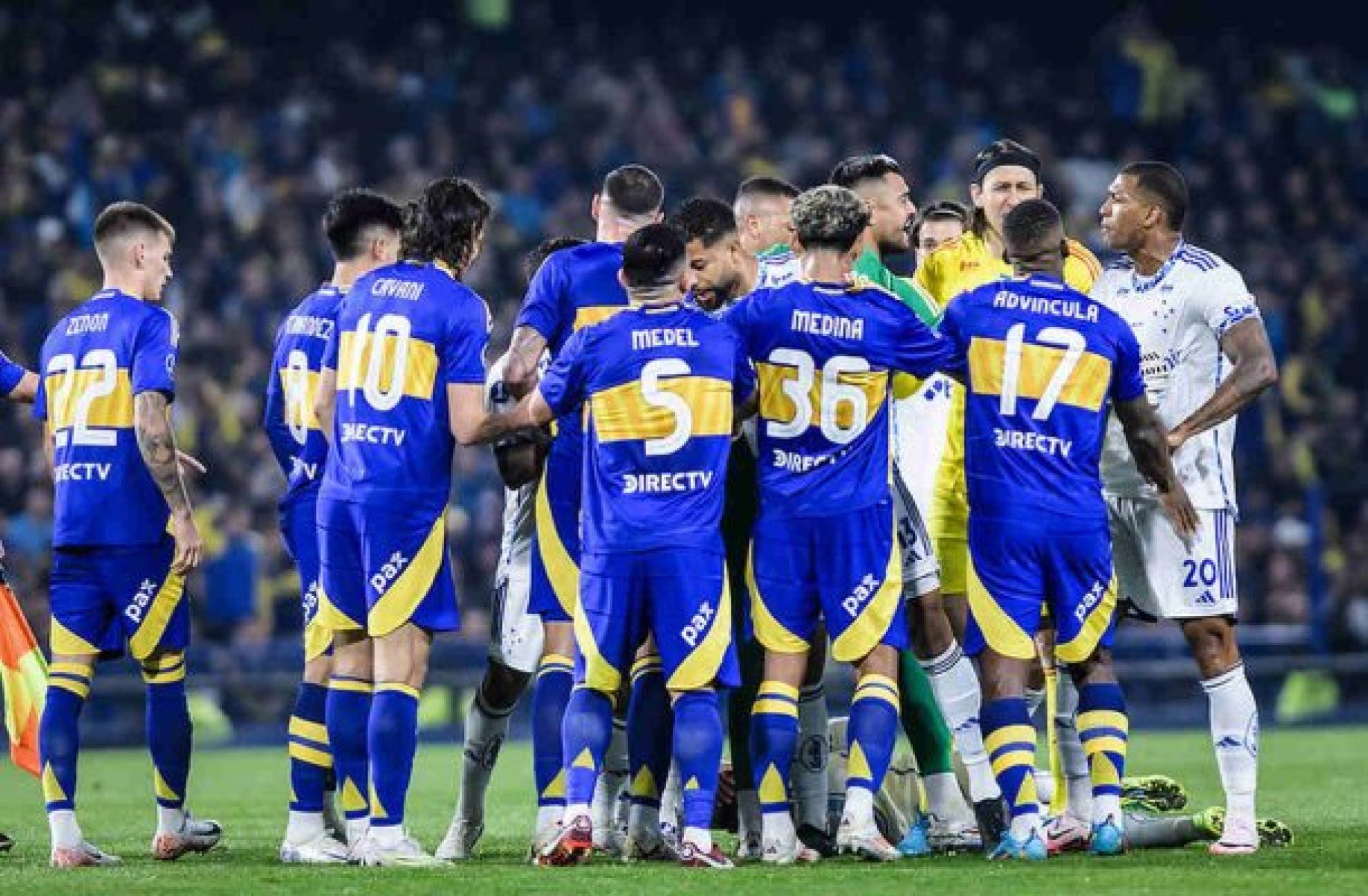 Boca Juniors ainda tem dúvidas na escalação  -  (crédito: Foto: Gustavo Aleixo/Cruzeiro)