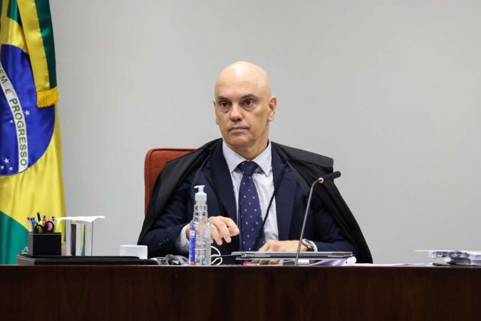 O inquérito sobre o vazamento foi aberto pela Polícia Federal por ordem do ministro Alexandre de Moraes -  (crédito: Gustavo Moreno/STF)