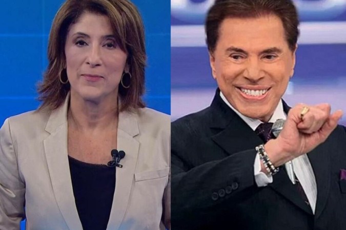 Apresentadora que noticiou morte de Silvio Santos no SBT revela bastidores -  (crédito: Observatorio dos Famosos)