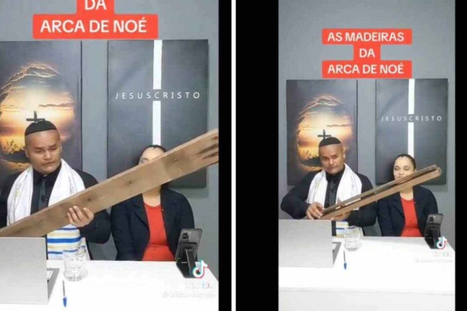 Bispos anunciam tábua da Arca de Noé

 -  (crédito: Reprodução / redes sociais)