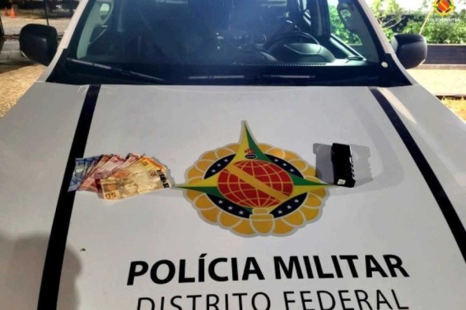 Polícia prende suspeito de roubar comércio no Recanto das Emas 
 -  (crédito: PCDF)