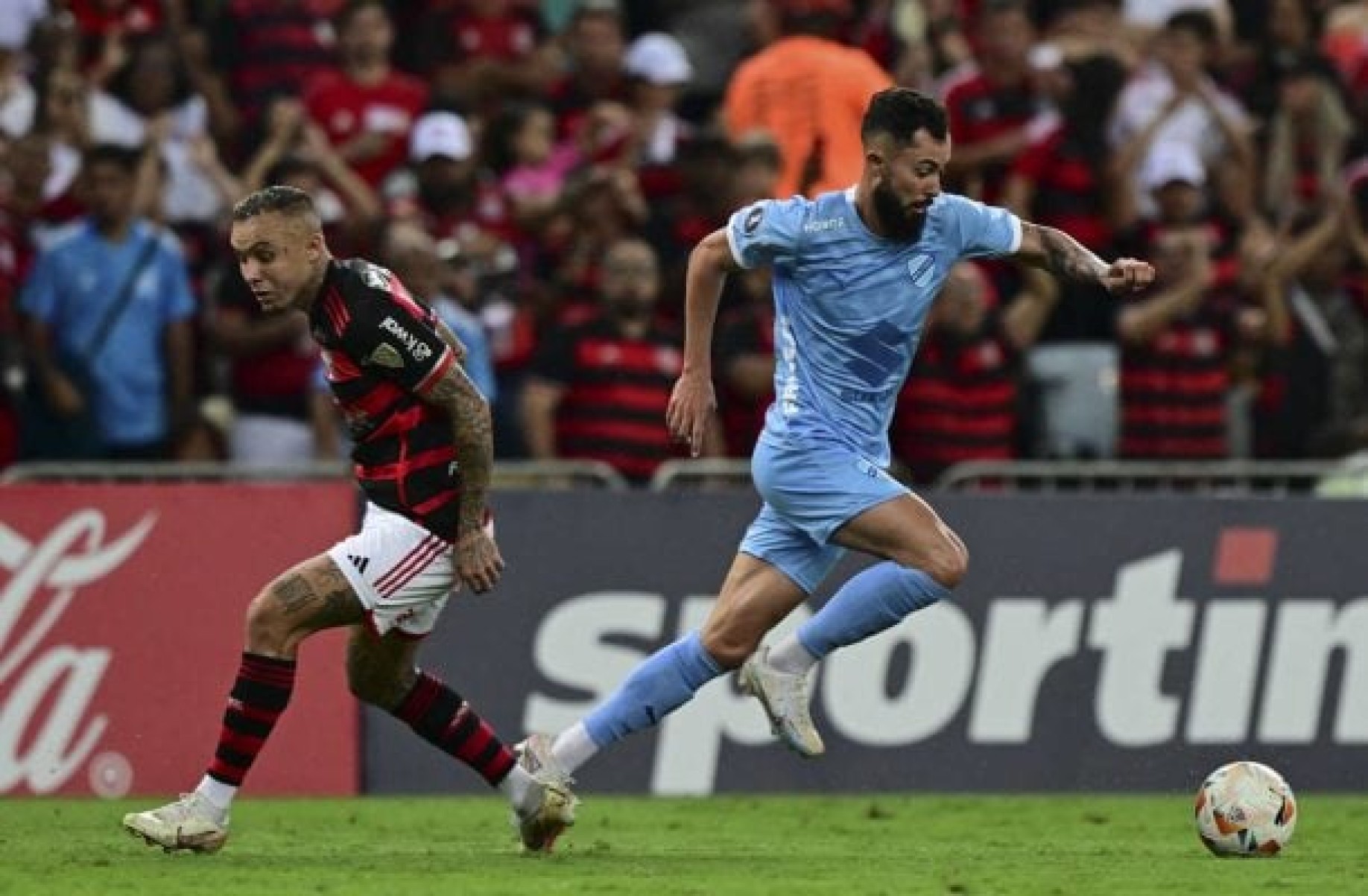 Sávio em ação pelo Bolívar -  (crédito: Foto: AFP via Getty Images)