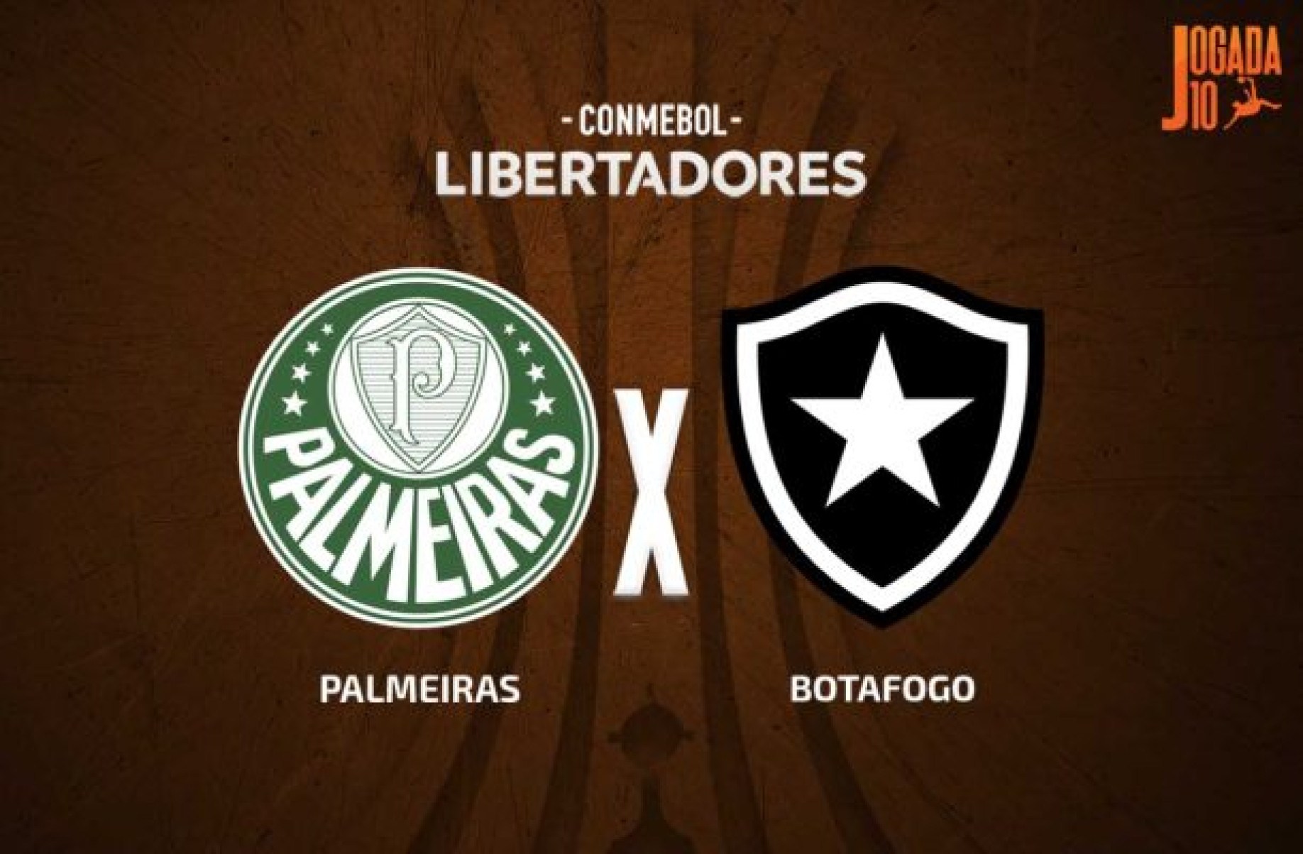 Palmeiras x Botafogo -  (crédito: Foto: Arte Jogada10)