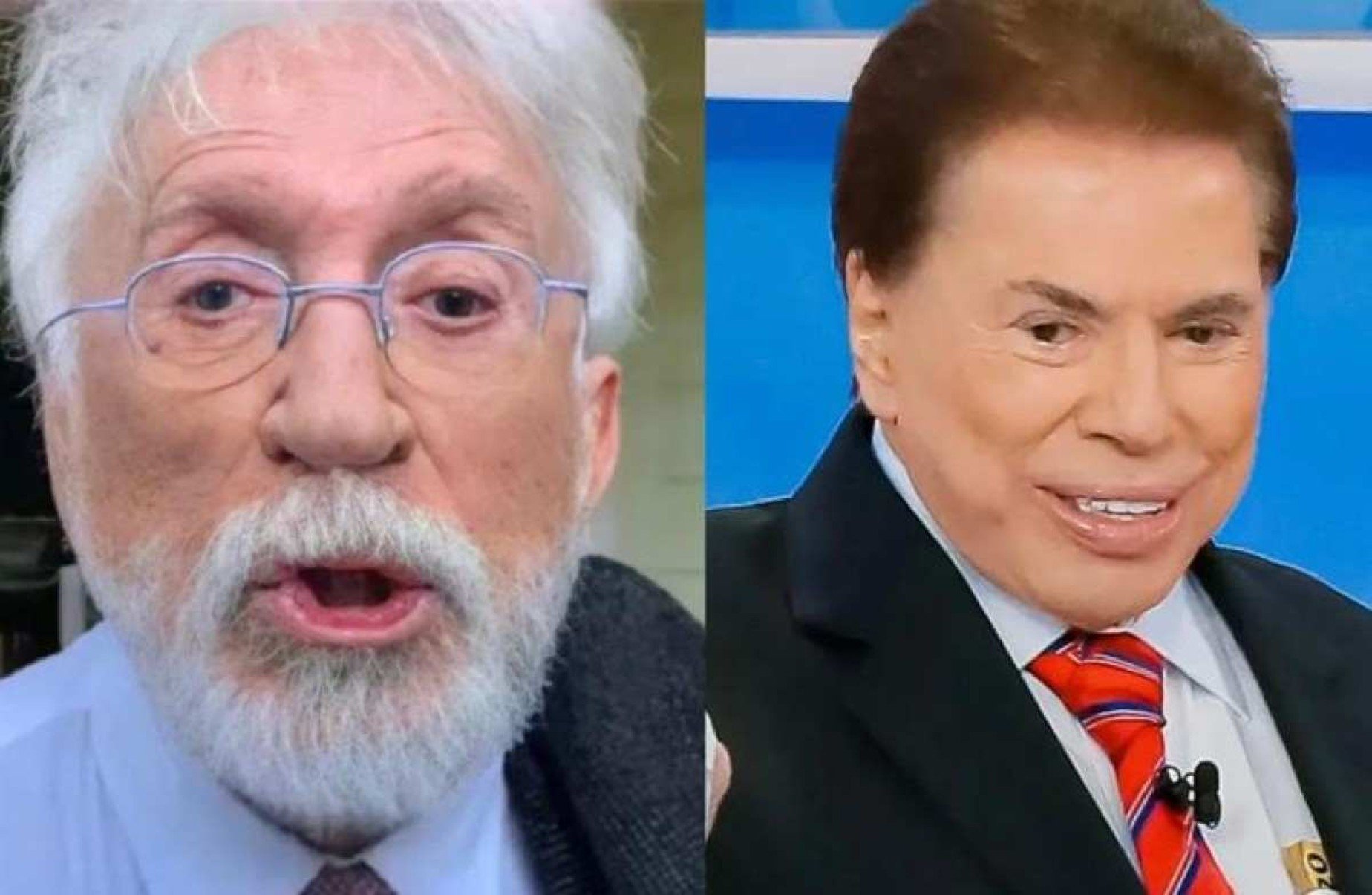 Moacyr Franco reage ao descobrir morte de Silvio Santos após três dias