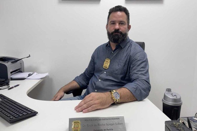 Delegado Erick Sallum explica que  a dificuldade de investigar crimes cibernéticos é imensamente maior do que os crimes comuns