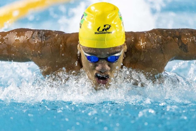 O brasiliense Wendell Belarmino ostenta ouro, prata e bronze paralímpicos, conquistados em Tóquio-2020     -  (crédito: Alessandra Cabral/CPB)