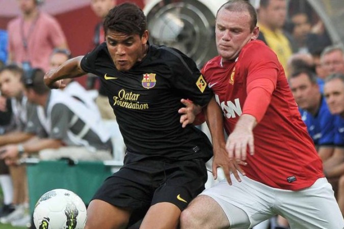 Jonathan dos Santos era apontado como uma promessa nos tempos de Barcelona -  (crédito: Foto: Nicholas Kamm/AFP via Getty Images)