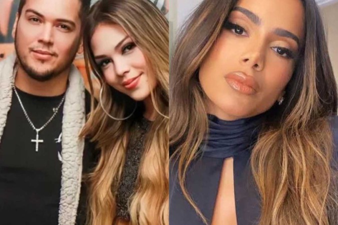 Belinho, Melody e Anitta -  (crédito: Redes Sociais )