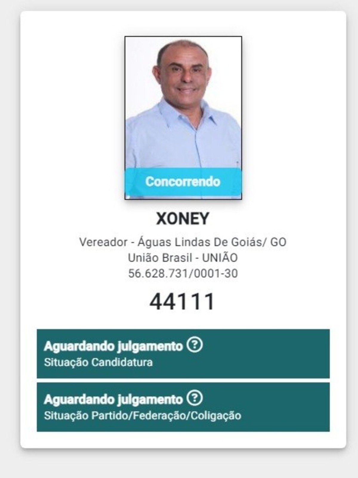 Os nomes de candidatos mais inusitados no entorno do DF