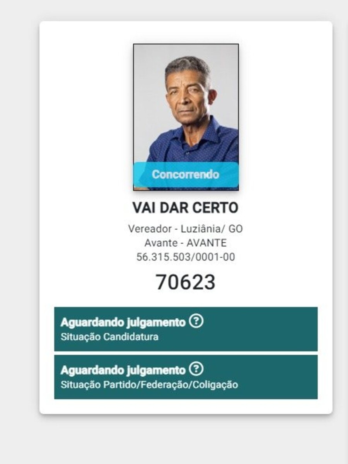 Os nomes de candidatos mais inusitados no entorno do DF