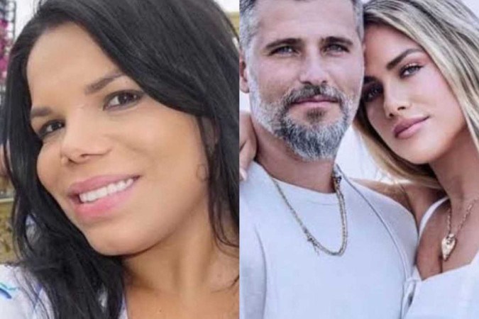 Day McCarthy, Bruno Gagliasso e Giovanna  -  (crédito: Redes Sociais )