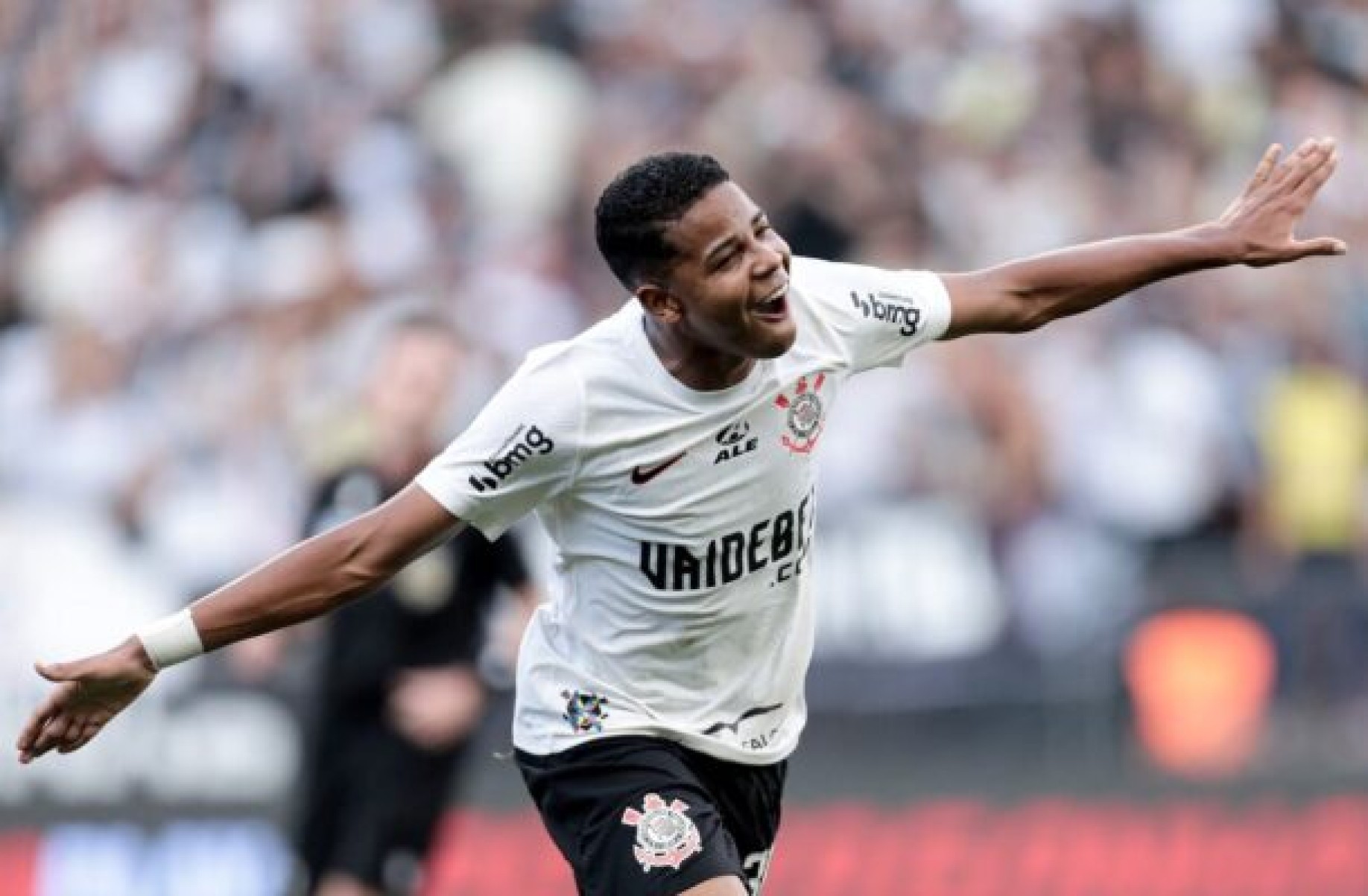 Wesley é o jogador que mais atuou pelo Corinthians na temporada  -  (crédito: Foto: Rodrigo Coca/agencia corinthians)