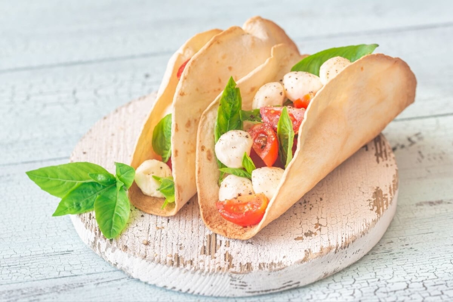 Tortilha caprese (Imagem: Alexander Prokopenko | Shutterstock) -  (crédito: EdiCase)