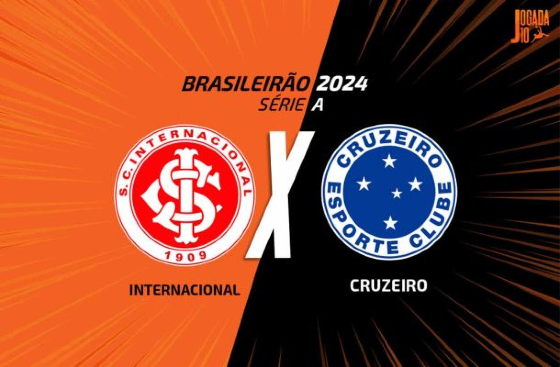 Internacional x Cruzeiro -  (crédito: Foto: Arte Jogada10)