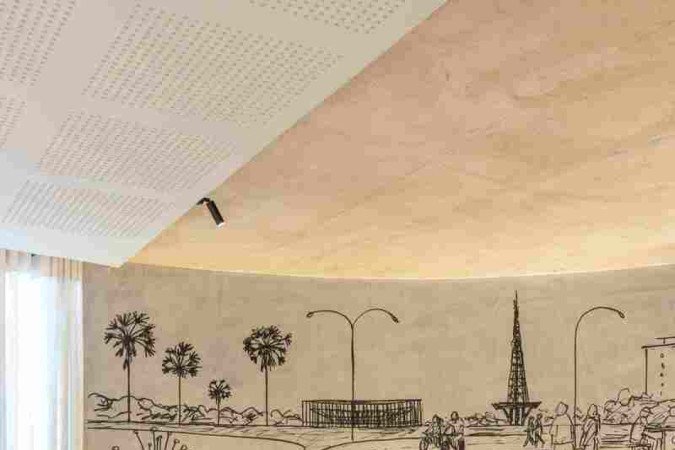 O projeto de Luciana homenageia elementos simbólicos de Brasília