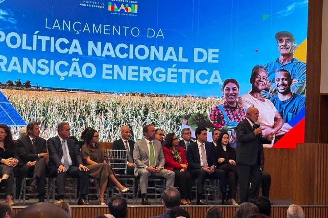 Reunião extraordinária do Conselho Nacional de Política Energética (CNPE) contou com a participação do presidente Lula nesta segunda (26/8) -  (crédito: Henrique Lessa/CB/D.A Press)