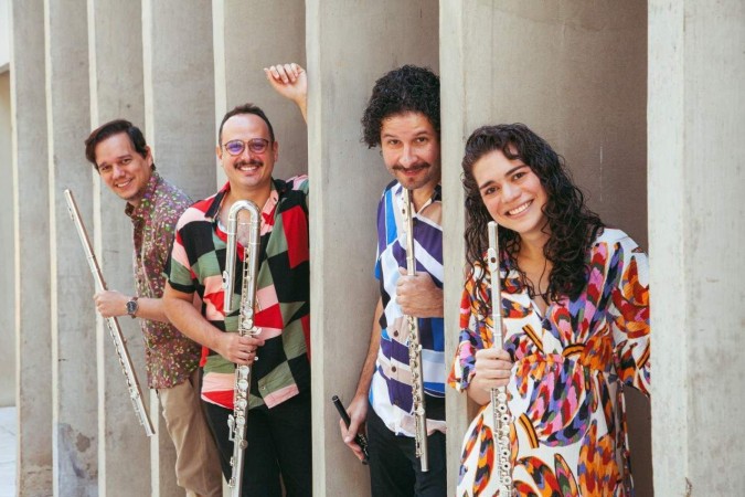 O disco do grupo estará disponível nas plataformas digitais no mesmo dia do show  -  (crédito: Divulgação / Tatiana Reis)