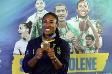 Ketleyn Quadros anuncia aposentadoria e encerra trajetória histórica -  (crédito:  Marcelo Ferreira/CB/D.A Press)