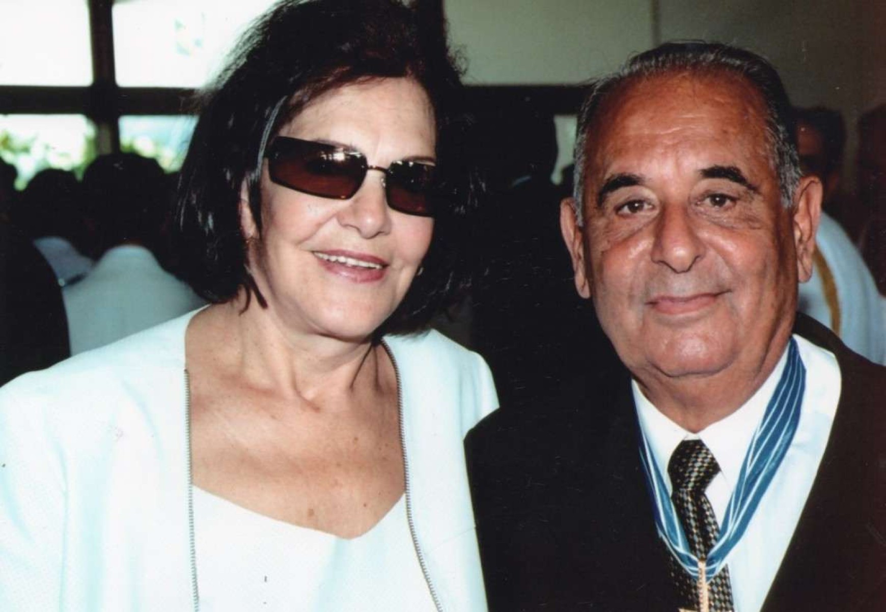  Mounir Naoum e a esposa, Alzira, tiveram cinco filhos 