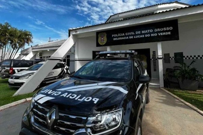 A tia da vítima foi a primeira pessoa a saber do crime e procurou a delegacia para fazer a denúncia -  (crédito: Polícia Civil de Mato Grosso/Divulgação)