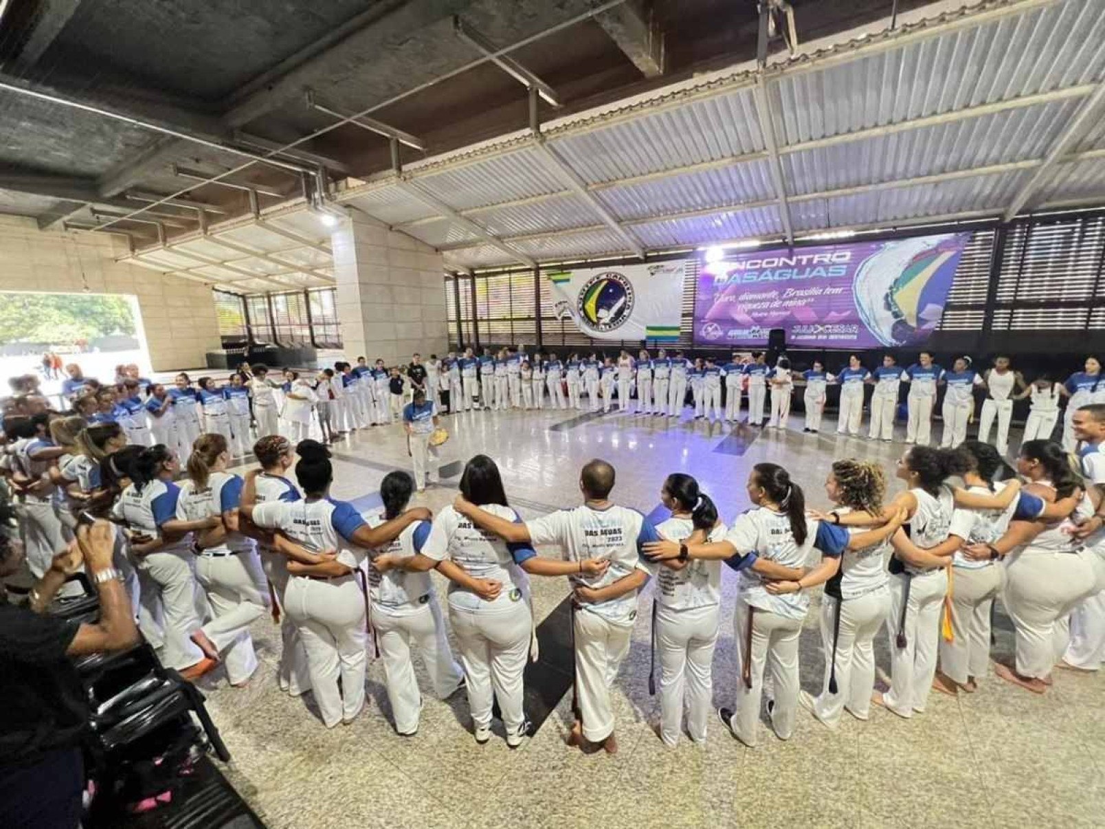 Pátio Brasil recebe evento de valorização feminina na capoeira