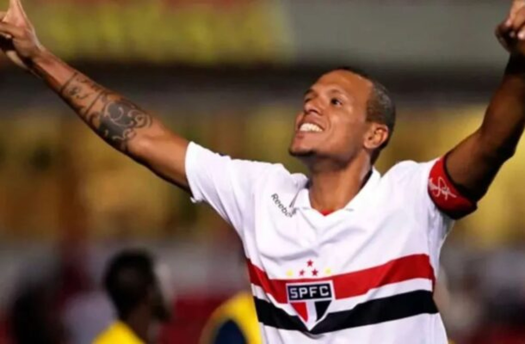 Luis Fabiano fez história com a camisa do São Paulo  -  (crédito: Foto: Divulgação/São Paulo)