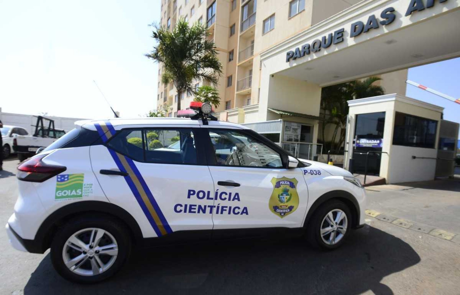     28/08/2024 Crédito: Marcelo Ferreira/CB/DA Imprensa. Brasil. Brasília - DF - Valparaíso- GO, caso do incêndio em apartamento que deixou três vítimas fatais no Condomínio Parque das Árvores.