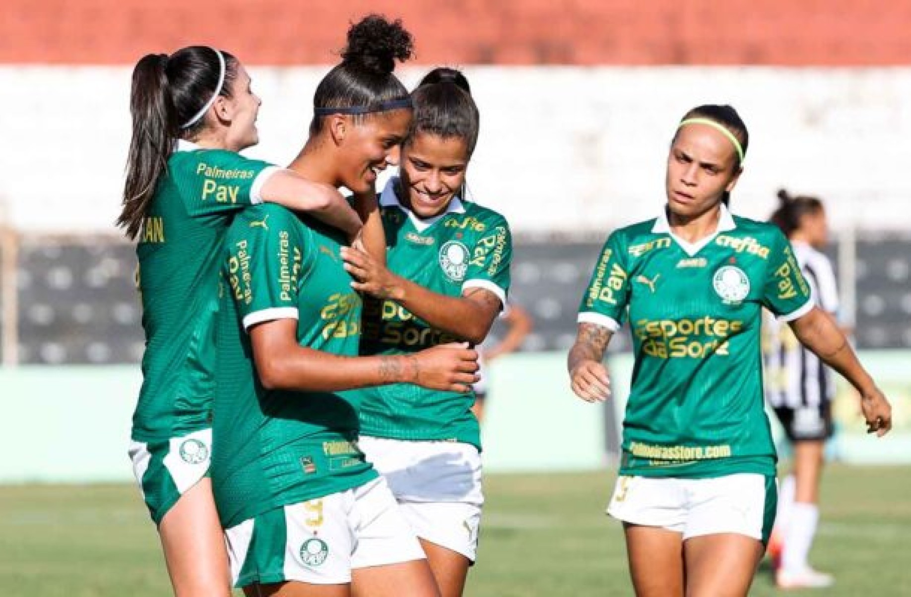  Partida entre Palmeiras e Santos, v..lida pela d..cima rodada do Campeonato  Brasileiro Feminino, no Est..dio Jayme Cintra, em Jundia..-SP. (Foto: Fabio Menotti/Palmeiras/by Canon)
     -  (crédito:  FABIO MENOTTI)