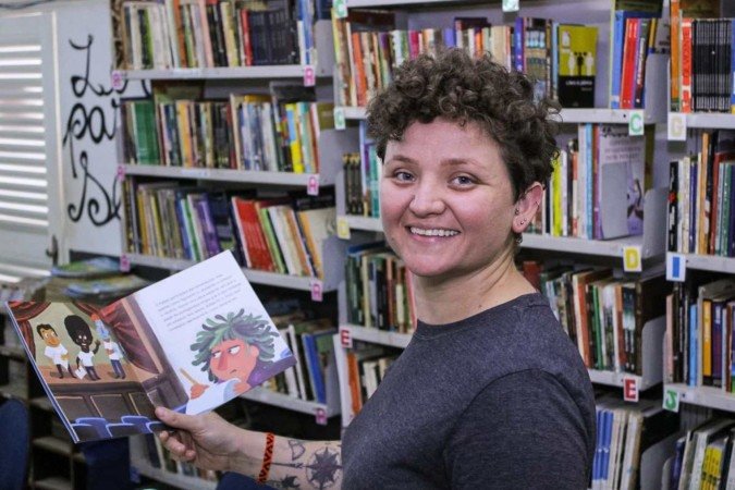 Caso ganhe, Milena Fernandes disse que pensa no local onde vai guardar os livros