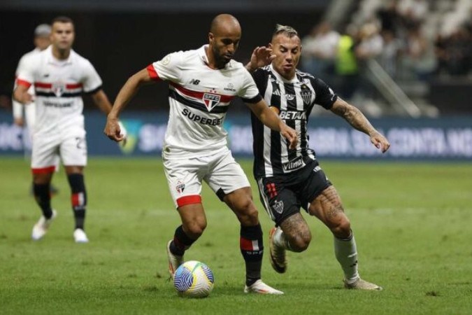 São Paulo não vence o Atlético-MG há quatro anos -  (crédito: Foto: Rubens Chiri/Saopaulofc.net)