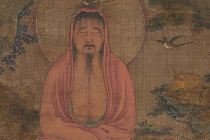 Buda em pintura tibetana do século 19, de autor desconhecido -  (crédito: Domínio Público)