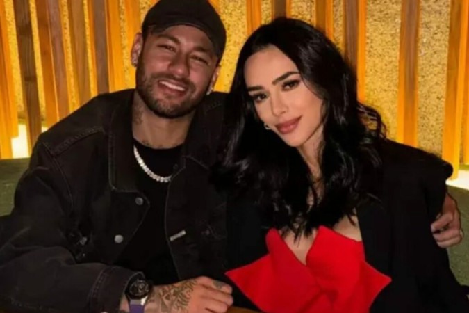 Bruna Biancardi revela motivo para não beijar Neymar em público -  (crédito: Observatorio dos Famosos)