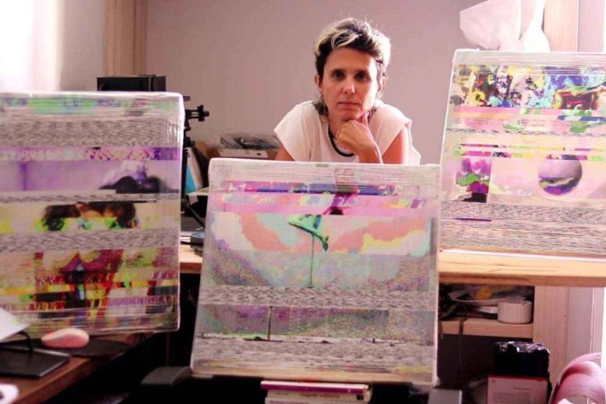 Artista bruCa teXeira faz lançamento de exposição refletindo sobre corpos trans
 -  (crédito: Divulgação/Davi Carvalho de Mello)