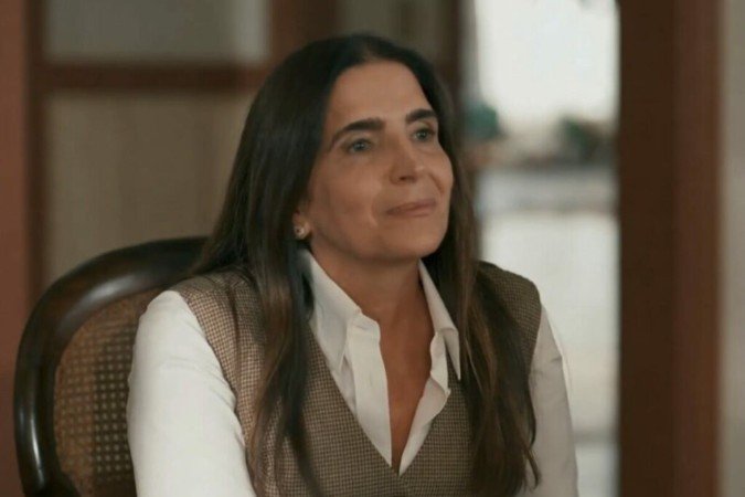 Aurora ficará assustada após descobrir que José Inocêncio tomou vários tiros e está internado - (crédito: Reprodução/Globo) Aurora ficará assustada após descobrir que José Inocêncio tomou vários tiros e está internado - (crédito: Reprodução/Globo)