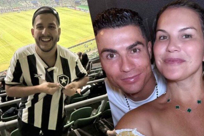 Posteriormente a um vídeo de Certezas, Kátia Aveiro saiu em defesa de Cristiano Ronaldo, seu irmão -  (crédito:  Marcelo Caitano)