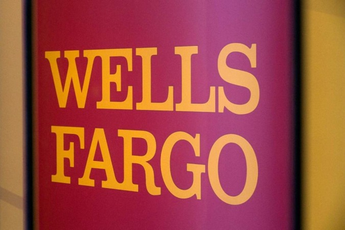 Banco Wells Fargo nos Estados Unidos. -  (crédito:  AFP / Alastair Pike)