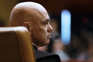 Alvo frequente dos bolsonaristas, críticas a Moraes se intensificaram. Mas o NYT o defendeu em editorial -  (crédito: Rosinei Coutinho/SCO/STF)