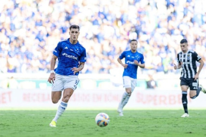 Atacante do Cruzeiro não tem previsão de retorno  -  (crédito: Foto: Divulgação/Cruzeiro)