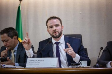 De acordo com o secretário, é possível haver uma velocidade diferente da que era esperada em relação aos pagamentos realizados, ou não, ao Carf -  (crédito: Washington Costa/MF)