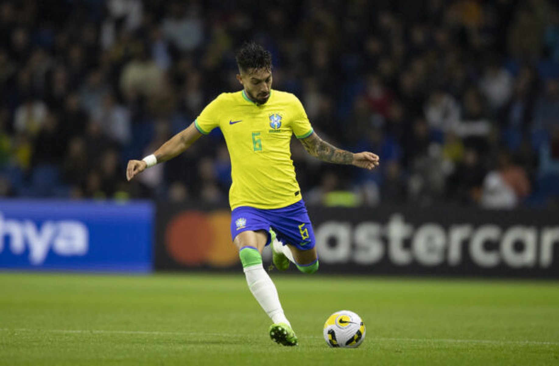 Alex Telles pode reforçar o Botafogo -  (crédito:  Lucas Figueiredo/CBF)