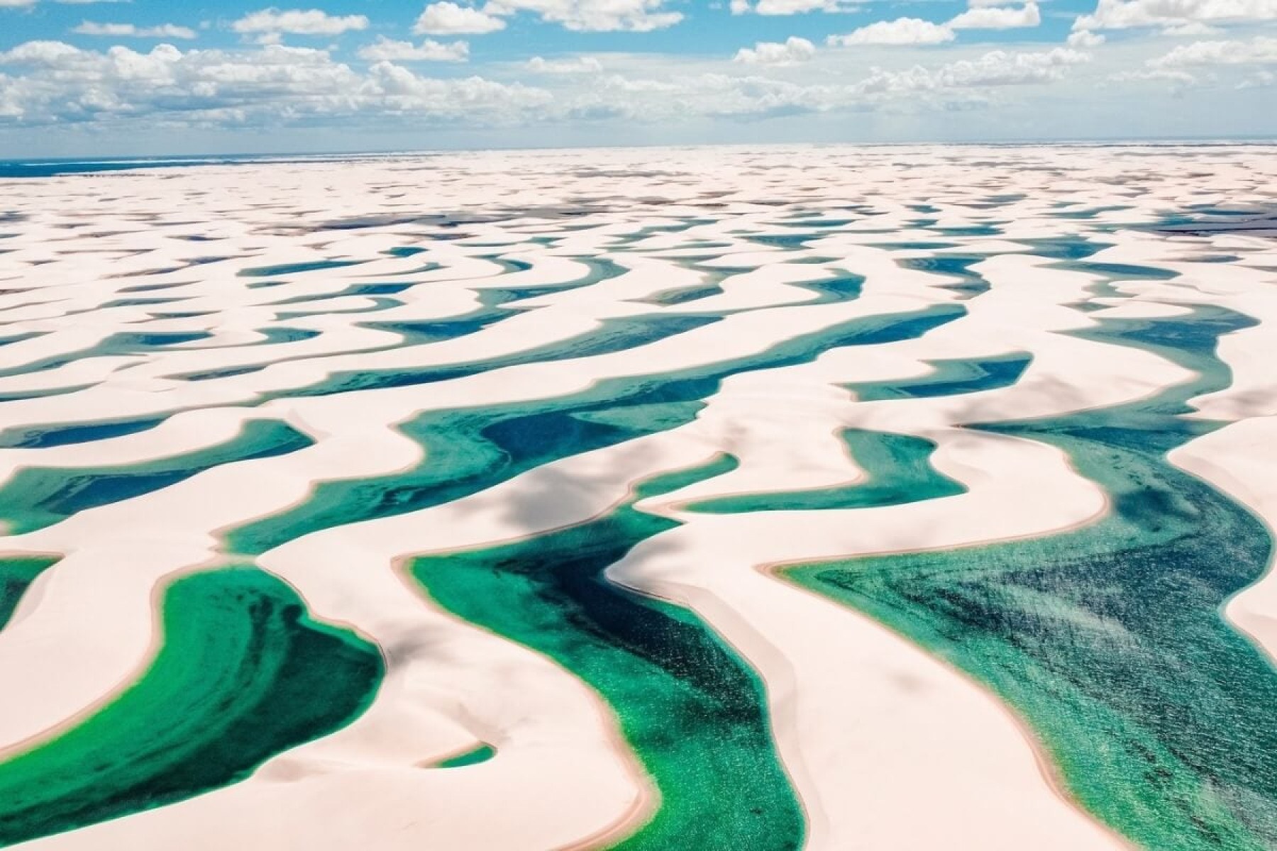 UNESCO reconhece o Parque Nacional doos Lençóis Maranhenses como Patrimônio Natural da Humanidade (Imagem: Wilson Santos Marques | Shutterstock)  -  (crédito: EdiCase)