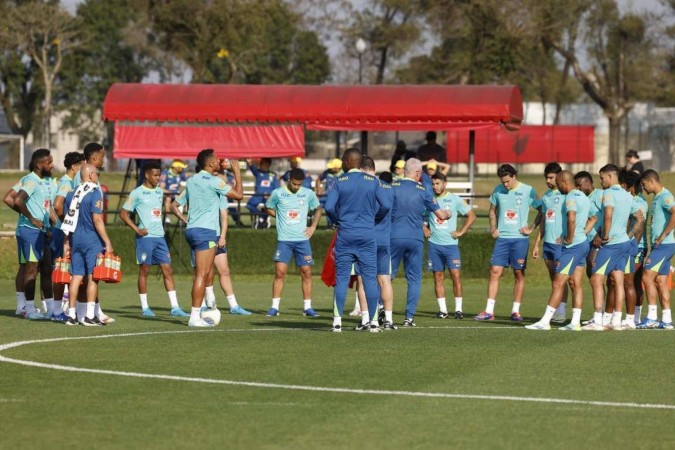 A partida entre Brasil e Peru está marcada para a próxima terça-feira (15/10), às 21h45. Os portões serão abertos às 18h -  (crédito: Rafael Ribeiro/CBF)